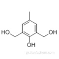 1,3-βενζολοδιμεθανόλη, 2-υδροξυ-5-μεθυλο-CAS 91-04-3